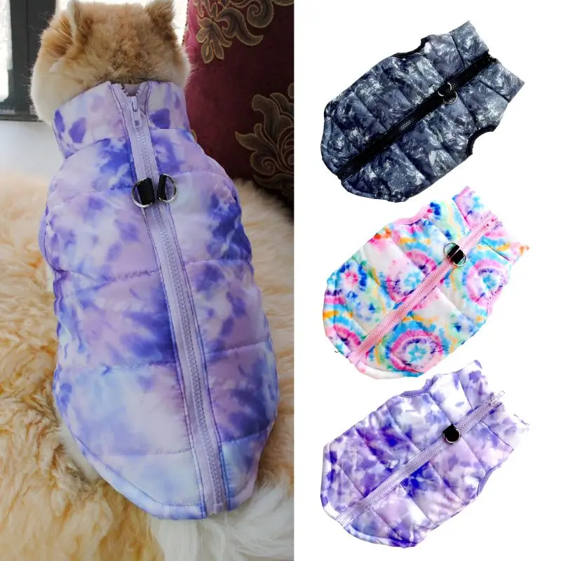 Dog Clothes Winter Puppy Pet Dog Coat Jacket For Small Medium Dogs Thicken Cotton-padded Jacket Chihuahua Warm Vest  Clothing