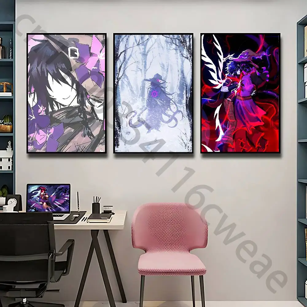 A-Azure Time Forsaken Wall Art Poster Print Wall Decor for Living Room Bedroom Home Decoration