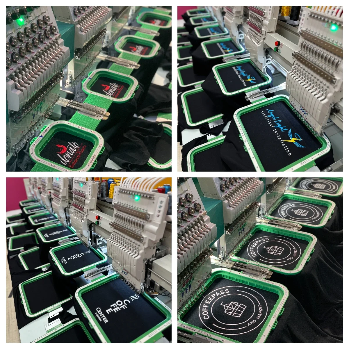 Magnetic embroidery hoop for Tajima Juki SAI TMEX THEX TEMX TUMX TMBR TMBP TFMX TMEX1501 TFMX-II Sewing machin - view 3
