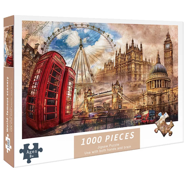 Welt Mingjing Erwachsenen Papier Puzzle 1000ps Heilung der Welt, Puzzle, Spaß und Lernspiele Home Decoration Wand Display Geschenke