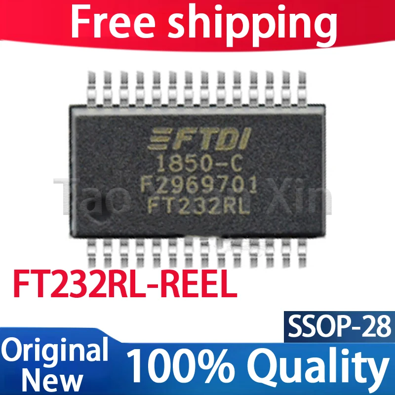 (5-10piece)100% New FT232RL-REEL FT232RL FT232 ssop-28 Chipset