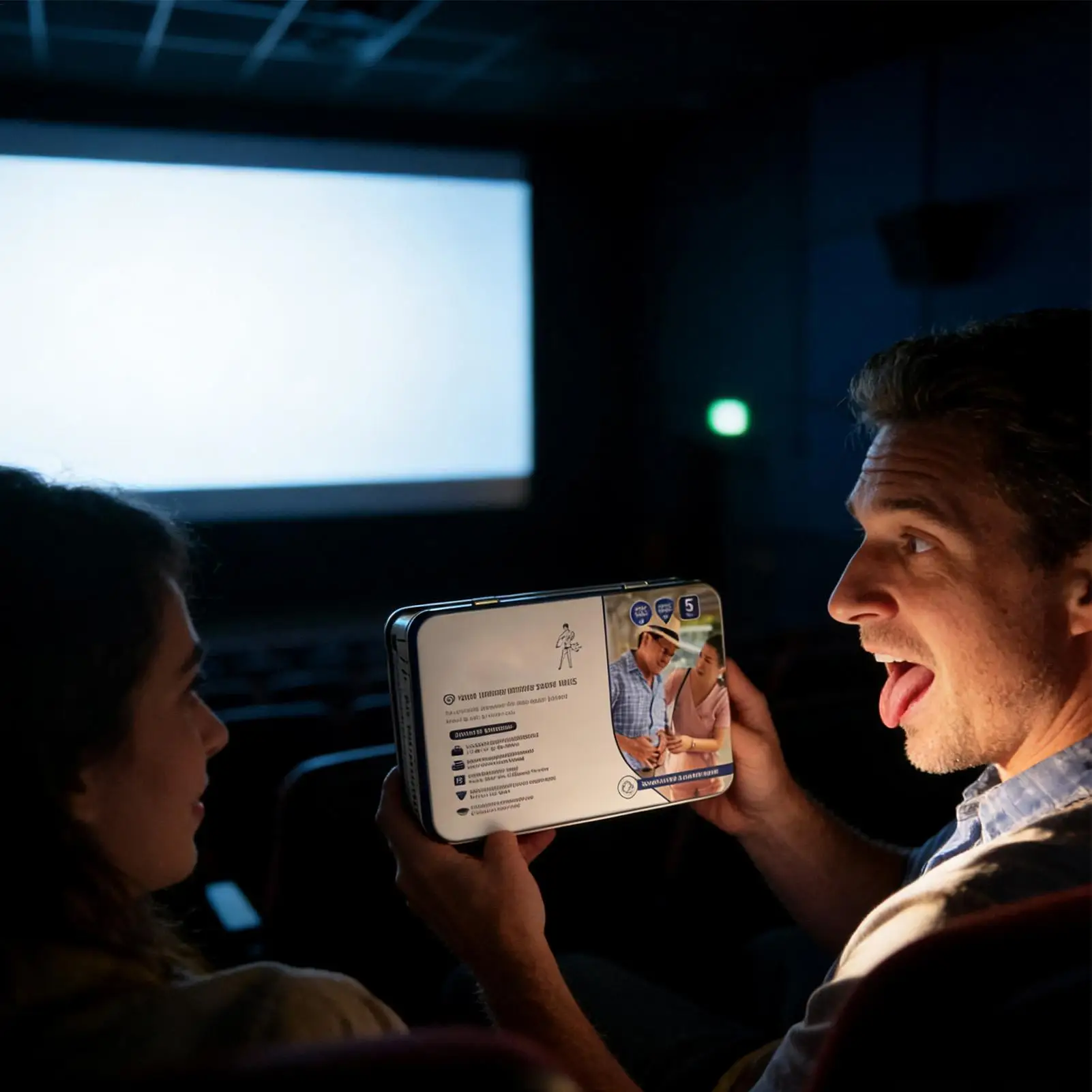 مضحك المزحة مجموعة الحبال الجدة الكمامة هدية مربع للرجال زوج الأصدقاء عيد ميلاد عيد الميلاد يوم كذبة أبريل نكتة حفلة الحاضر