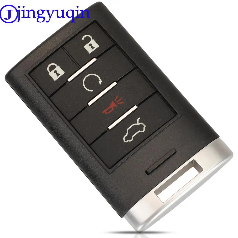 jingyuqin Entry Fob 315/433Mhz MSN5WY7777A For Cadillac SRX CTS CTS CTS Coupe ID46 Chip Remote Car Key