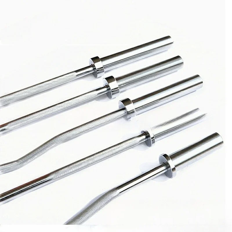 

Ao Pole Barbell Bar Straight Curved Fitness Weightlifting Barbell Bar 1.2 meters 1.8 meters Household Commercial Gym Household