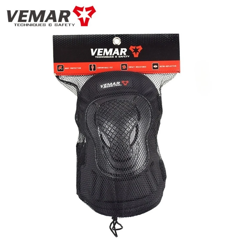 VEMAR Motorcycle Knee Pads Anti-fall Protective Knee Protection Men Women Breathable Cycling Riding Motocross Moto Knee Guard