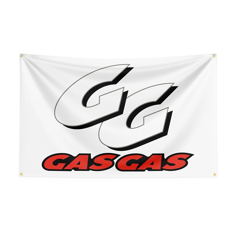 3x5 GasGas Flag Polyester Printed Racing Motorcycle Banner For Decor 1