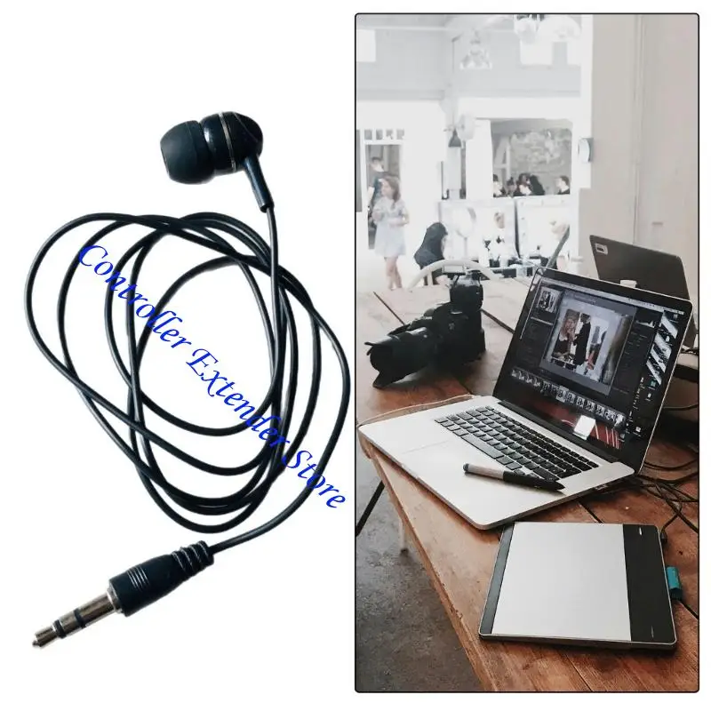 N84B 3.5 ملم في سماعات أذن واحدة من جانب واحد من الجانبين سماعات الرأس Mono Arebud سماعة محمول للهواتف المحمولة