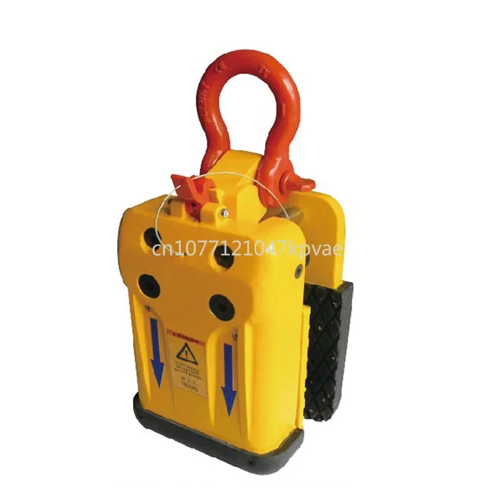 1000kg Stone Slab Lifting Clamp Granite Marble Lifting Slab Lifter with Black Rubber