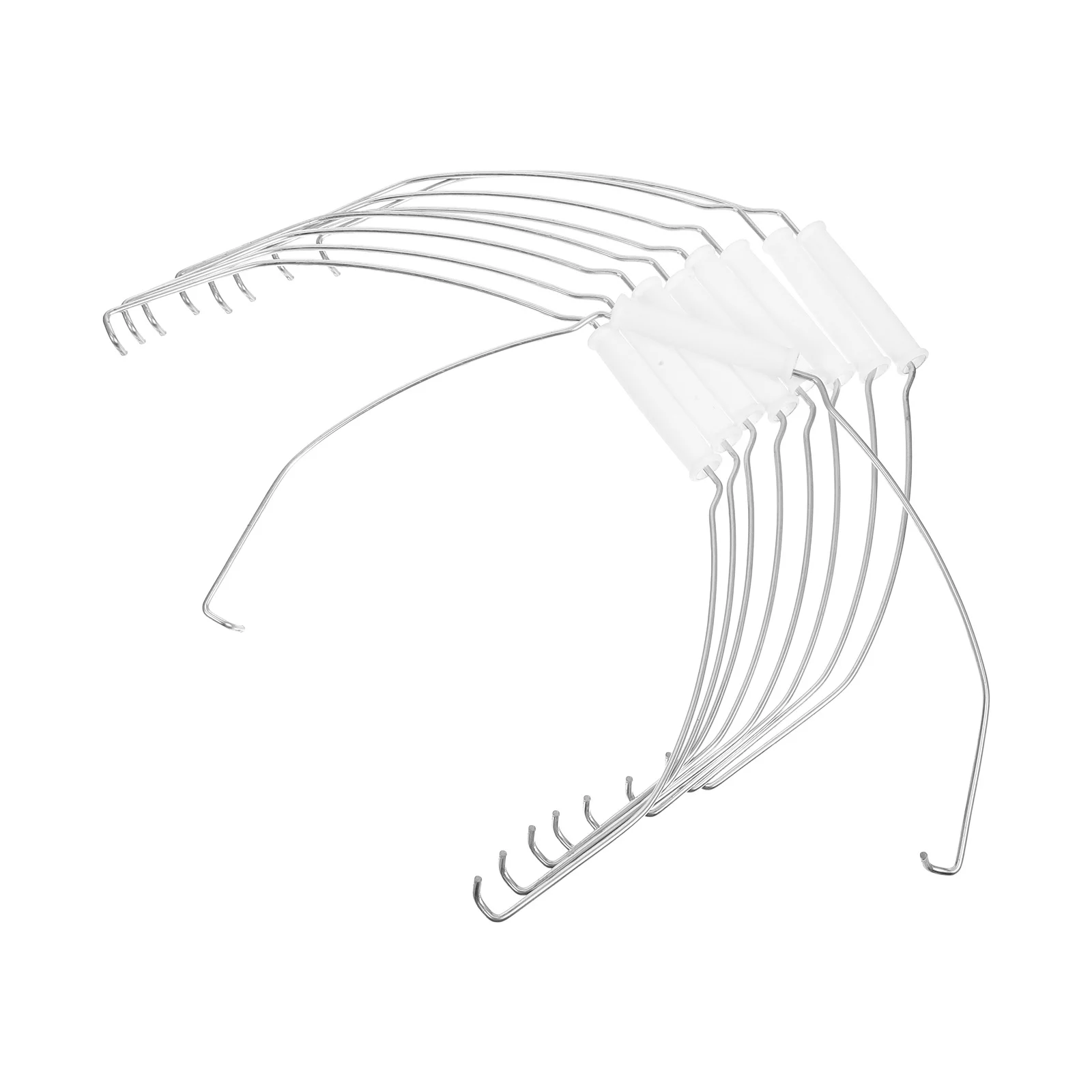 

10Pcs Metal Bucket Handle Replacements Wear-Resistant Ergonomic Grip for Household Water Pails Replacement Handles