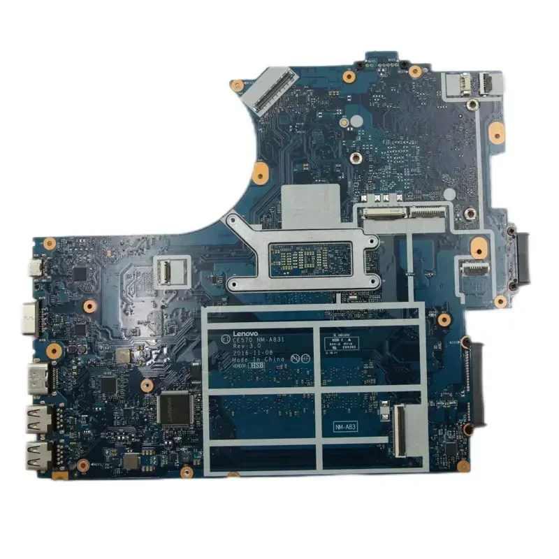 For Lenovo ThinkPad E570 Laptop Motherboard NM-A831 Notebook Mainboard With CPU I5-7200U I3-6006U UMA 100% Tested Okhigh Quality