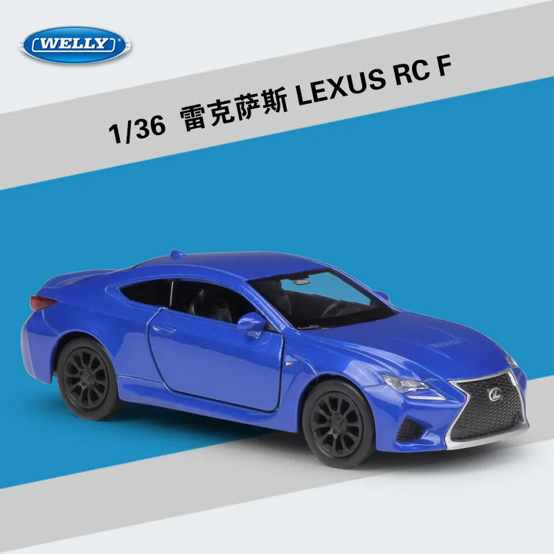 

WELLY 1：36 Lexus RC F Simulated Alloy Car Model Volkswagen DOUBLE CABIN PICK UP Pullback Boy Car Toys Model Collect Decoration