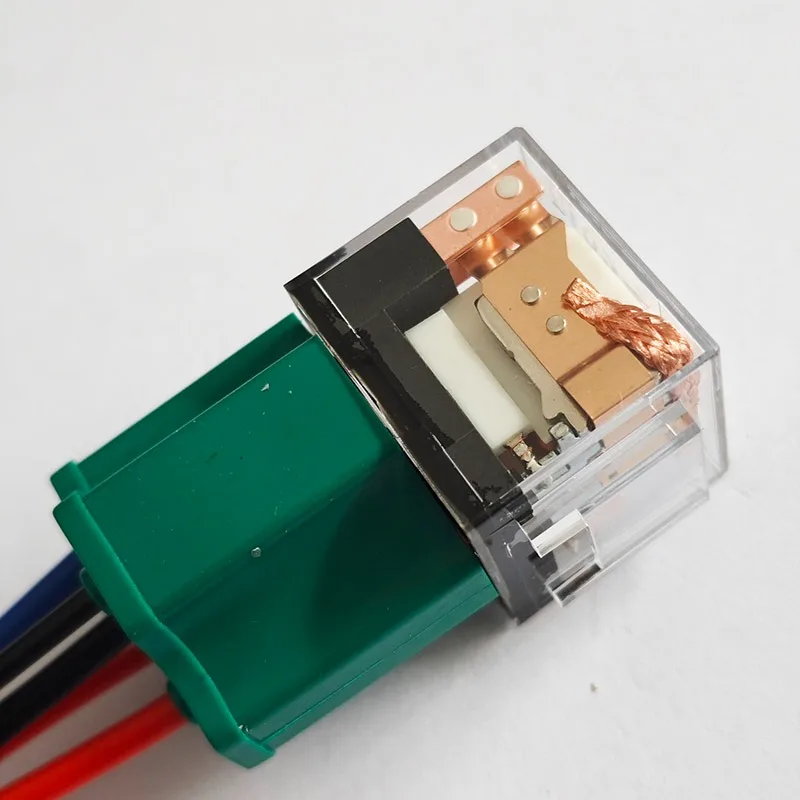 12v24v relay seat for vehicle, high-power ceramic 80A relay box for RV, yacht, ship, tractor
