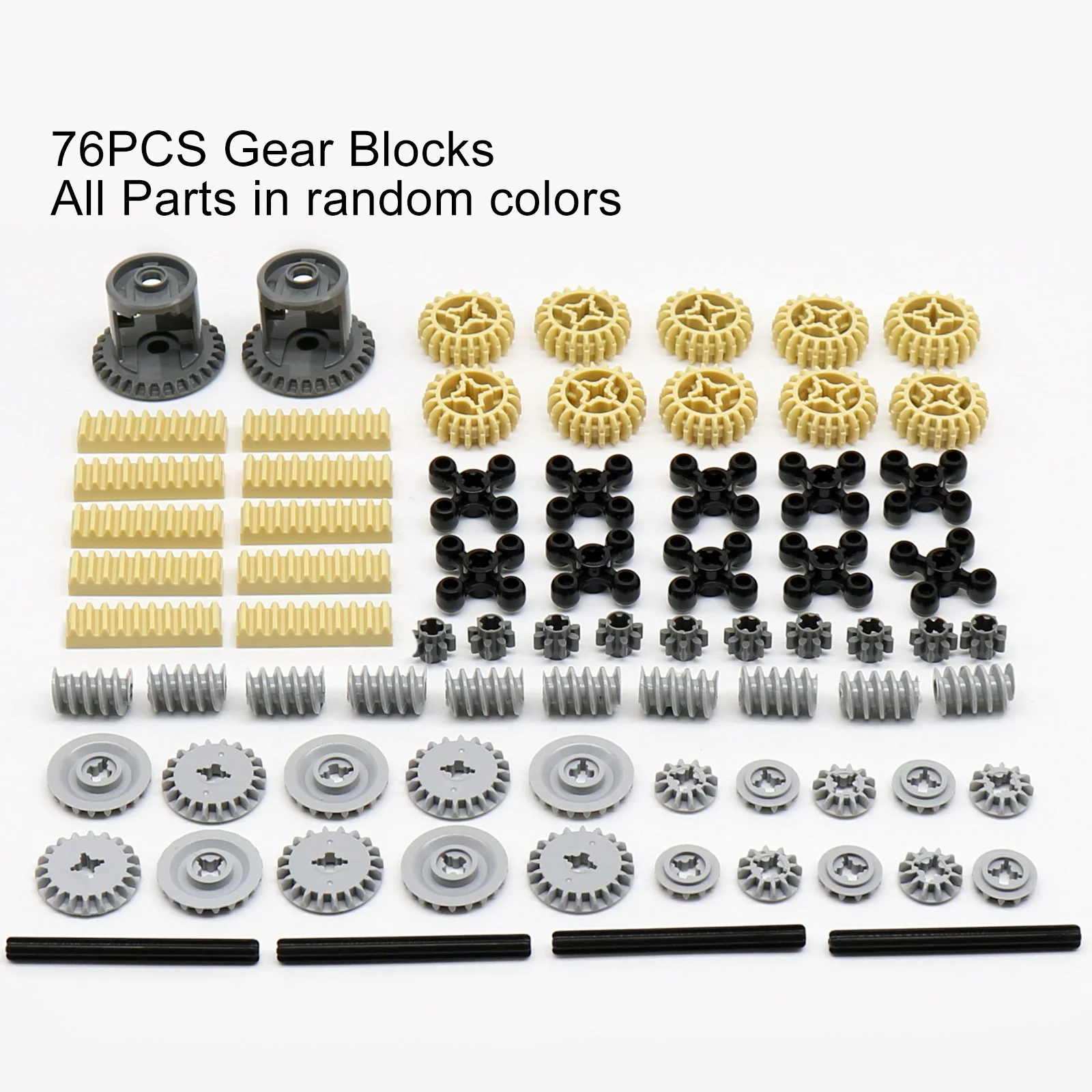 MARUMINE 120PCS MOC Technologie Gebäude Block Zahnstange Mechanische Ziegel Teile Auto Robat Zubehör 32498 46372 32072 4716