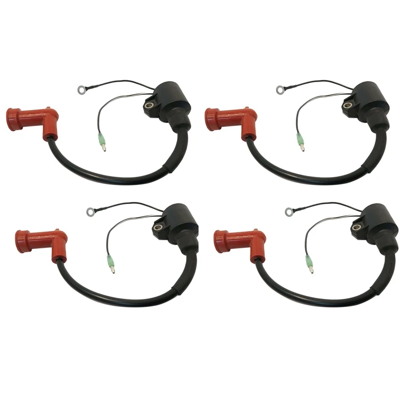 

4X Ignition Coil Module For Yamaha 63V-85570-00-00 63V855700000 Outboard Engines