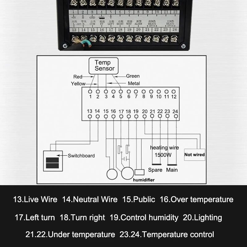 Yieryi-controlador de incubadora de huevos profesional, termostato inteligente de XM-18S, completamente automático, Control de temperatura y