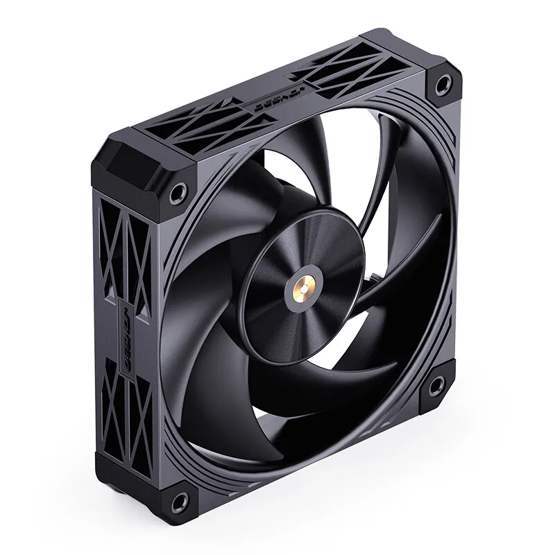 JONSBO HF3-120HB 120 ミリメートルパフォーマンスケースファン 4000RPM PWM 冷却ファンダブルボールベアリング銅軸 ﻿