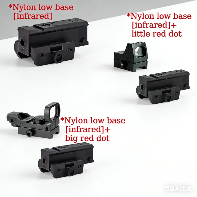 

New Red Dot Infrared Laser Indicator, Nylon Line-mounted, 20mm Extendable Rail for Outdoor Hunting