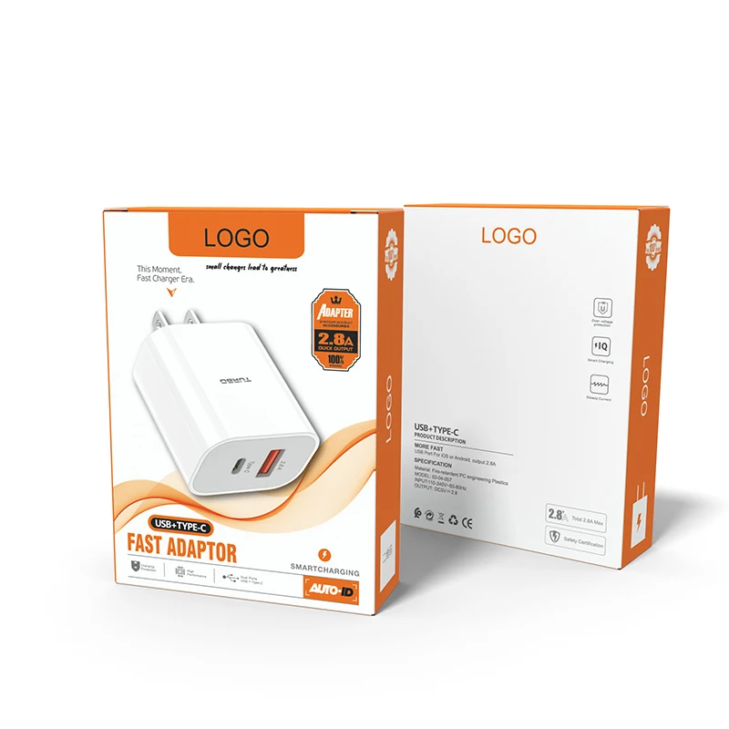 

Custom USB Charger Packaging Empty Box Mobile Phone Charger Packaging Paper Box USB Cable Packaging Box