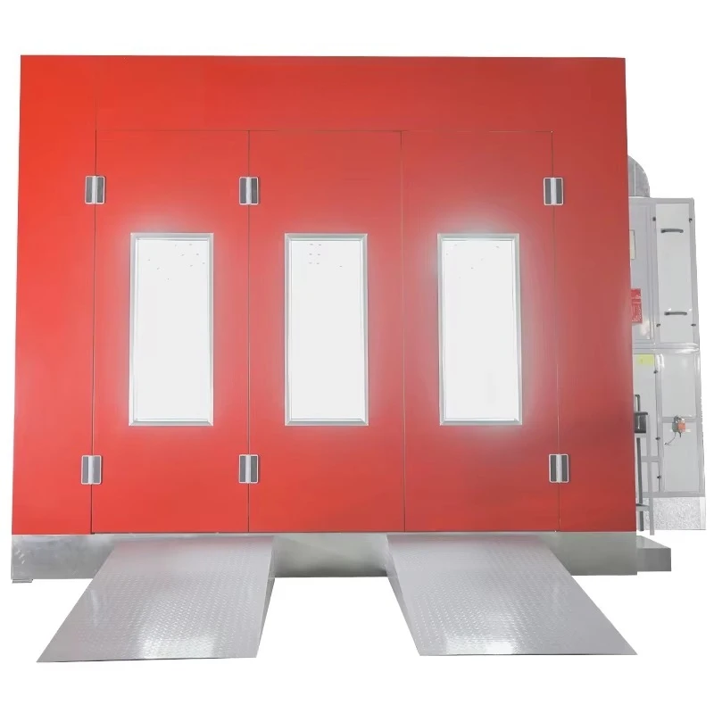 Cabine de Pintura Industrial Gigante LXD4 de 47KW para Caminhões, Alto Desempenho, Certificação CE, 30000m³/h
