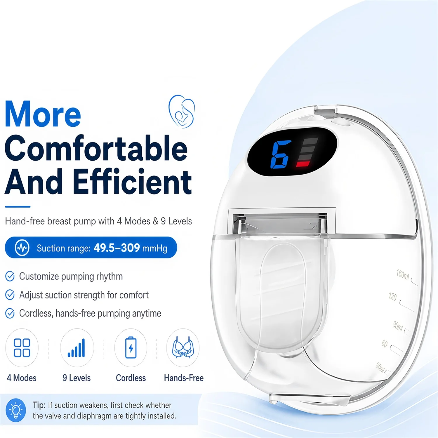 extractor-de-leche-materna-portatil-extractores-de-leche-electricos-manos-libres-recolector-de-leche-comodo-y-ligero-con-pantalla-led-4-modos-y-9-niveles
