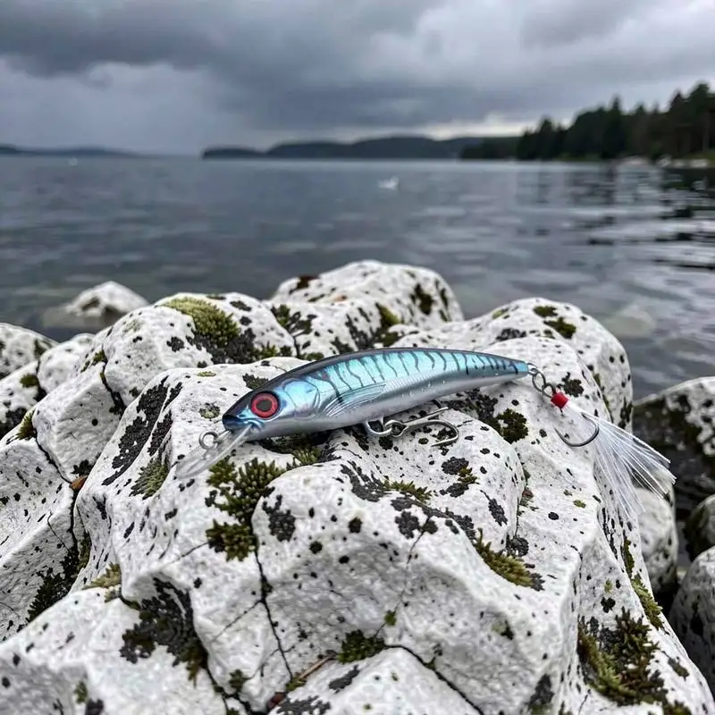 Minnow Jerking Trout 10cm 6.8g Stream Hard Plastic Lure Realistic Minnow Artificial Lure Pike Bass Perch Walleye