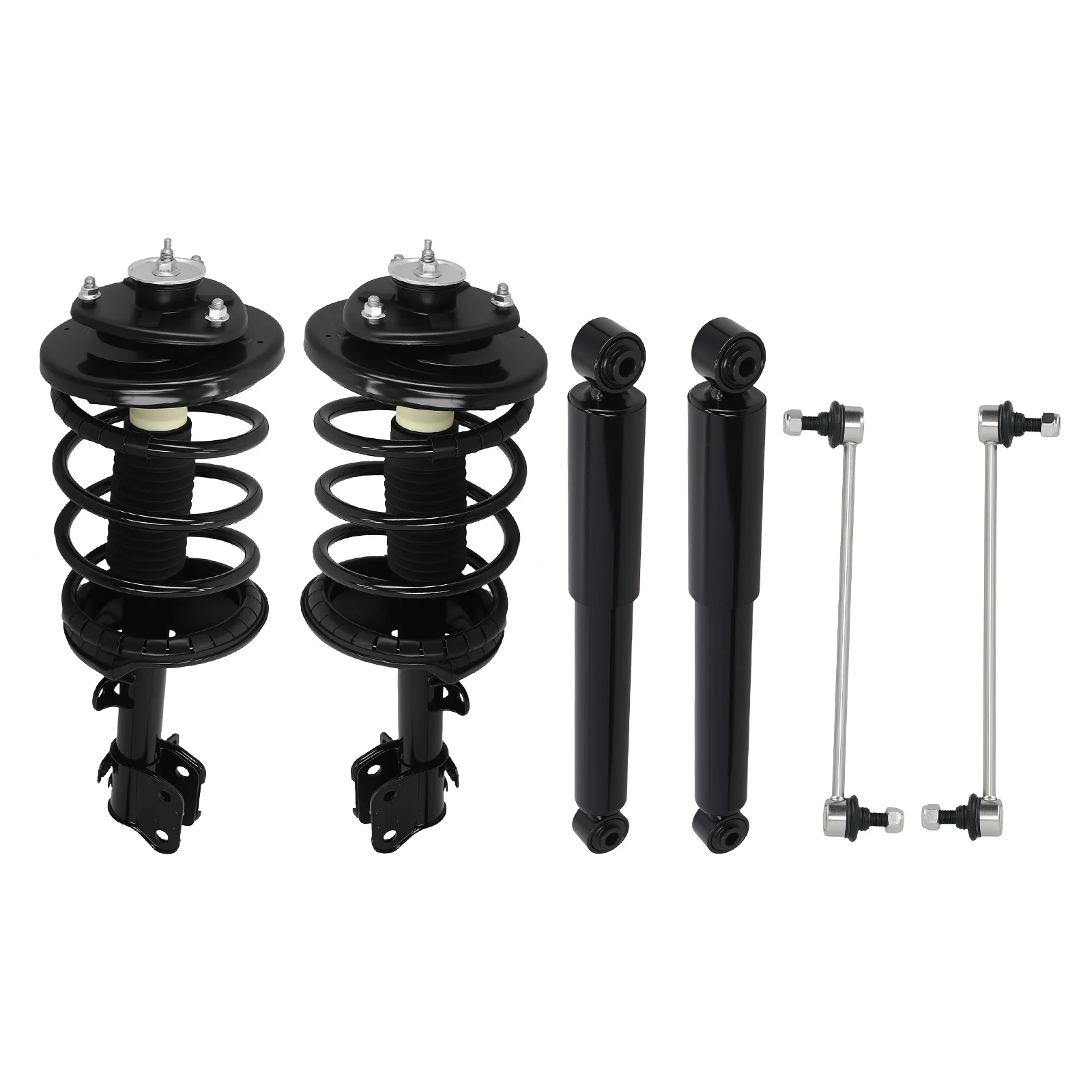 

SET(6) Front Rear Strut Shock Coil Spring Sway Bars For 1999-2004 Honda Odyssey