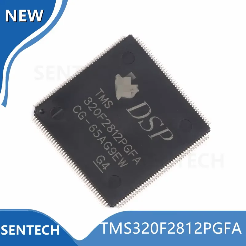 

10PCS New original TMS320F2812PGFA LQFP-176 C2000 32-bit MCU with 150MHz frequency, 256KB flash memory and EMIF