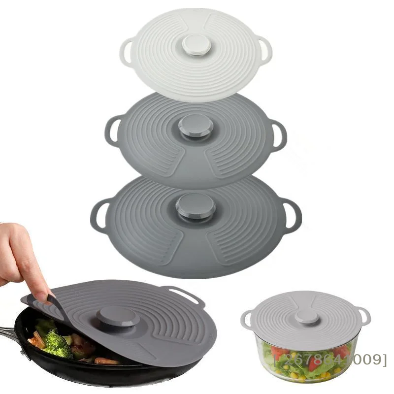 ⚑Silicone Bowl LIDS,Microwave Splash LIDS, Reusable Heat-Resistant LIDS,Suitable For Bowls, Plates, POTS, Pans, Stove Tops, Ove