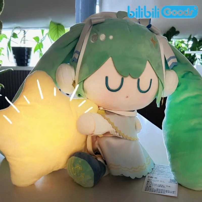 

Bilibili Goods Hatsune Miku 16th Anniversary Star Prayer Night Series Soft Stuffed Plush Doll Anime Collectible Home Decor