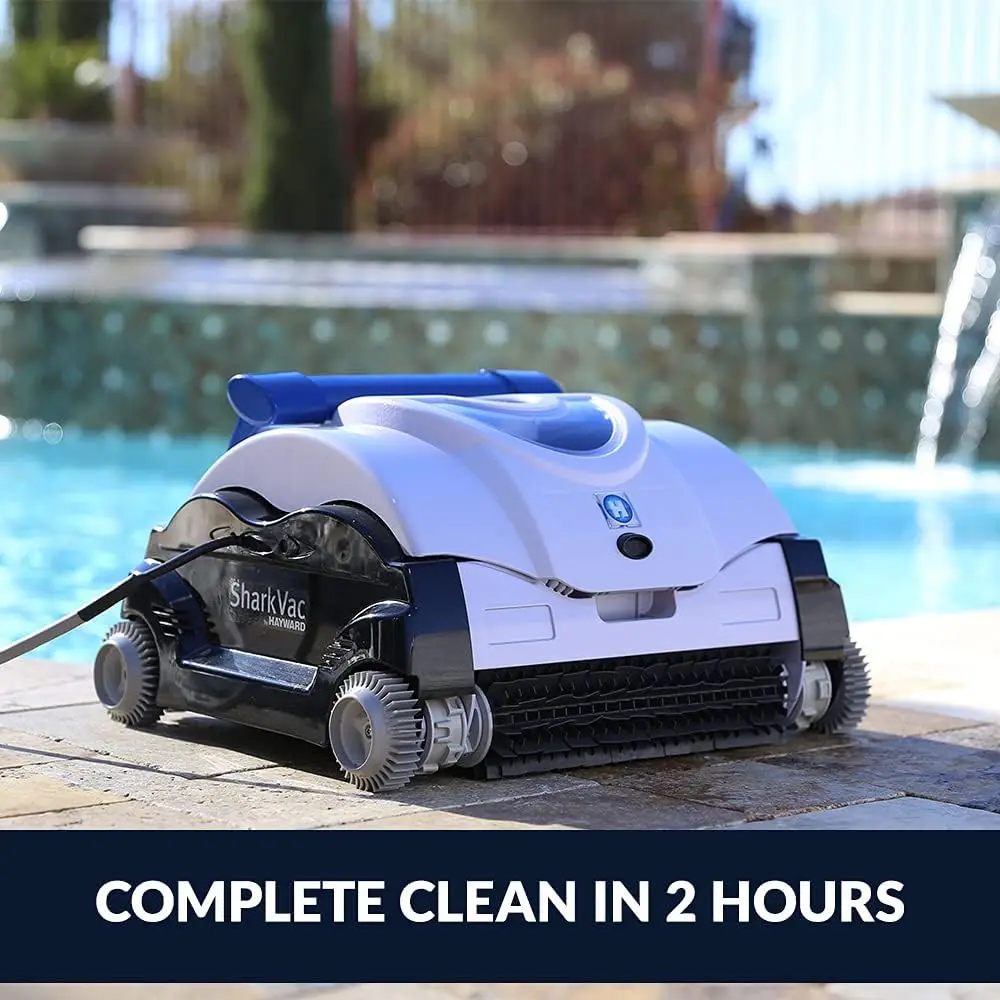 W3RC9740CUB SharkVac Robotic Pool Cleaner for In-Ground Pools (Automatic Pool Vacuum)