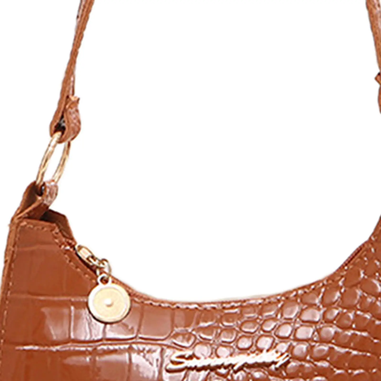 Women Shoulder Bag Underarm Bag Fashion PU Travel Shoulder Bag Stylish Travel Tote Bag Female Handbag for Party Street Summer image 5