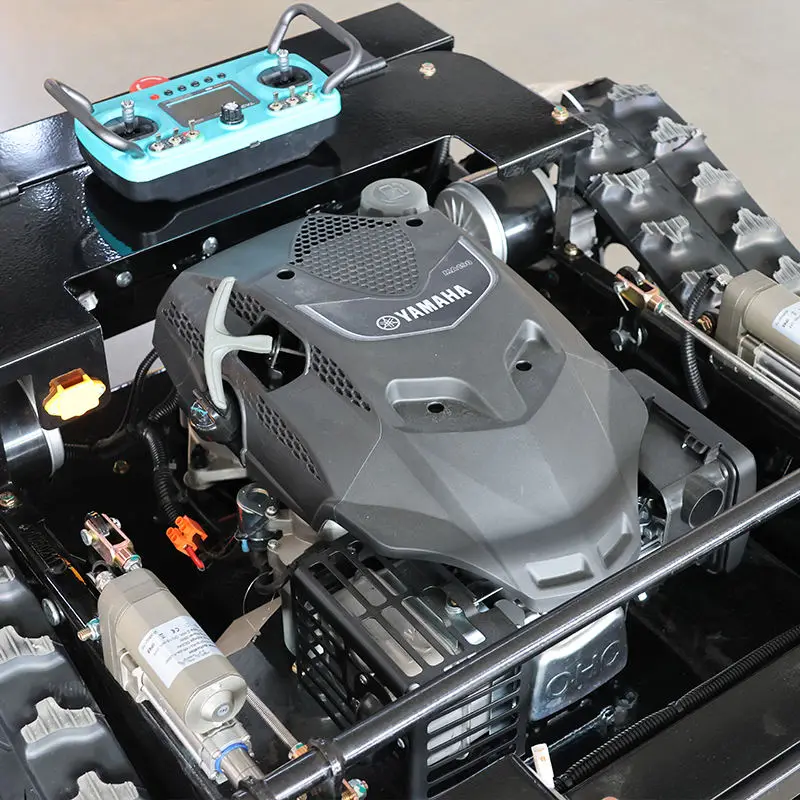 

Cheap Wholesale Riding Automatic zero Turn Crawler Grass Cutter Remote Control Lawn Mower for Garden