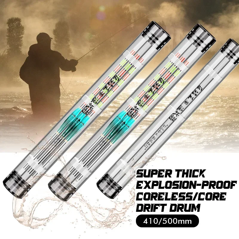 

Fishing Float Storage Tube Large Capacity Clear Loaded Pellet Waggler Float Tube Thicken Float Protection Box Fishing Supplies