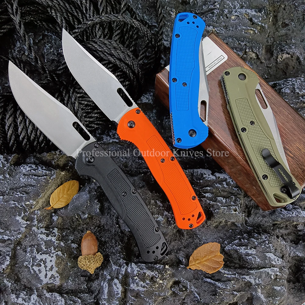 BM 15535 Tactical Flipper Blade Manual Folding Knife Multi EDC Self-defense Hunting Knives Pocket Knife Rescue Utility Tool