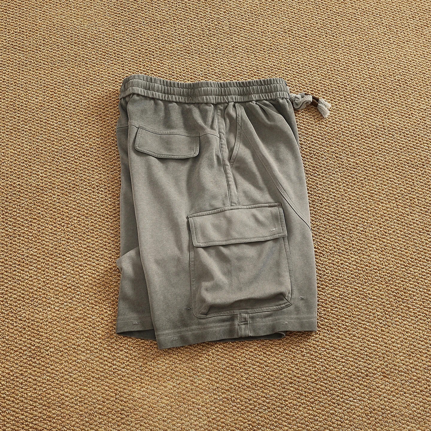 

Рабочая одежда Heavy Du Distred, мужские летние модные свободные прямые брюки, пять деталей, модные лоскутные orts