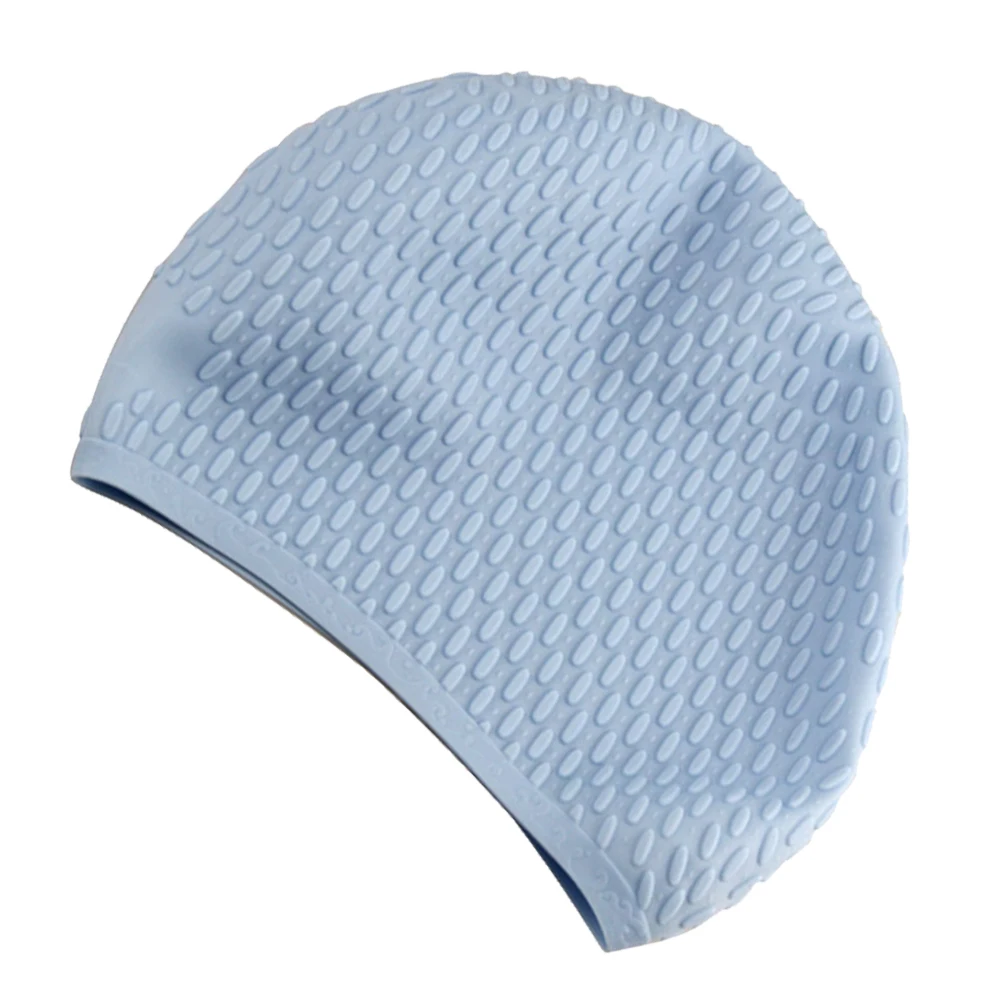 

Silicone Swimming Cap for Women Long Hair Caps Waterproof Latex Oversized Adult Swim Hat Comfortable Flexible Durable Easy to