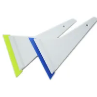 Window Tint Tool Car Windshield Squeegee with Insert Rubber Blade Windows Glass Film Installation Scraper Water Wiper
