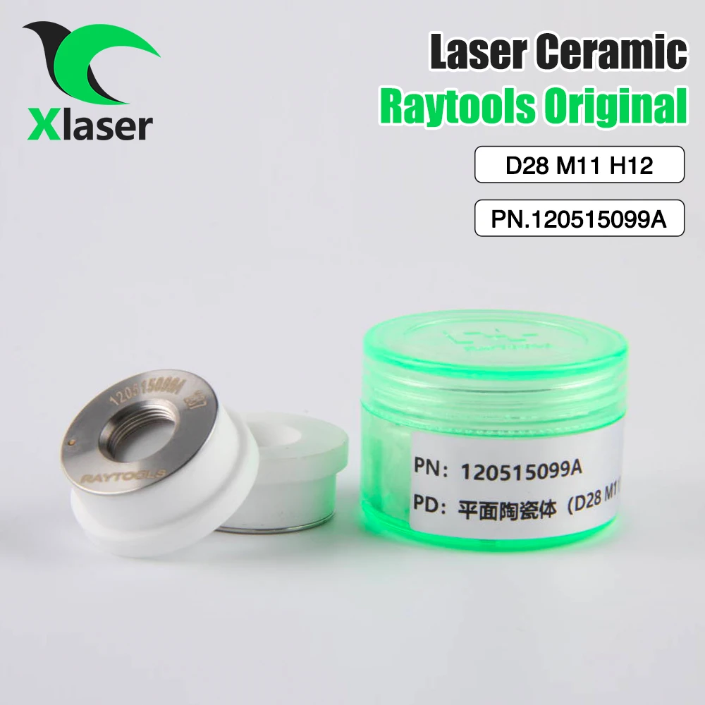 XLaser 오리지널 Raytools 레이저 세라믹 직경 28mm, M11 깍지 거치대 120515099A, Raytools BM115 BM06K 파이버 레이저 커팅 헤드