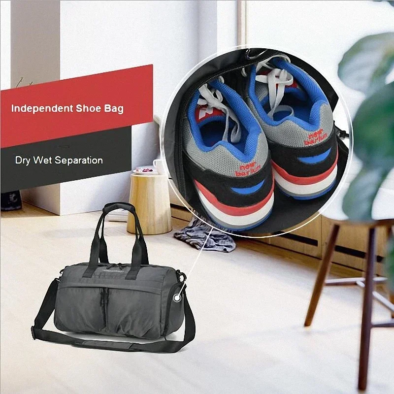 Men And Women Gym Bags For Fitness Training Outdoor Travel Sport Bag Multifunction Dry Wet Separation Bags Sac De Sport Gym Bag
