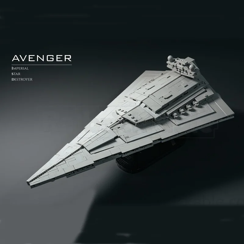

1536PCS MOC Star Battle Movie Medium Space Cruiser Model Building Blocks DIY Assembly Children's Toy Boy Collectible Gift Set