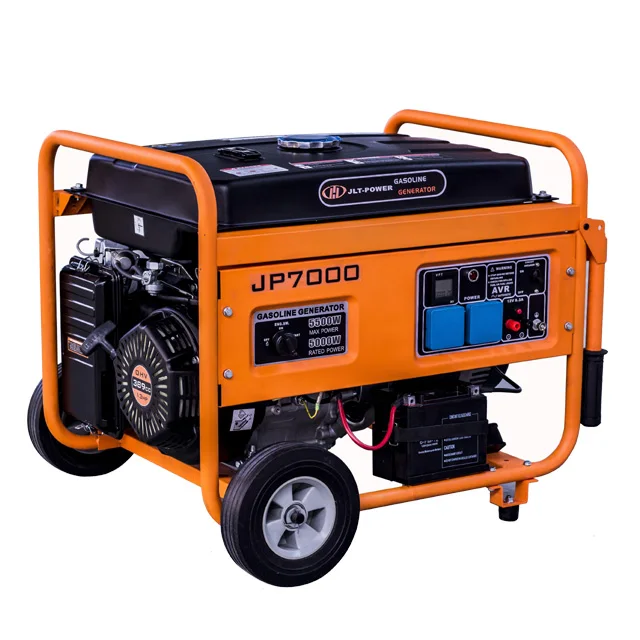【Hot】Home Use 8KW Single-Phase Air Cooled -oline Generator 4-Stroke Electric Start