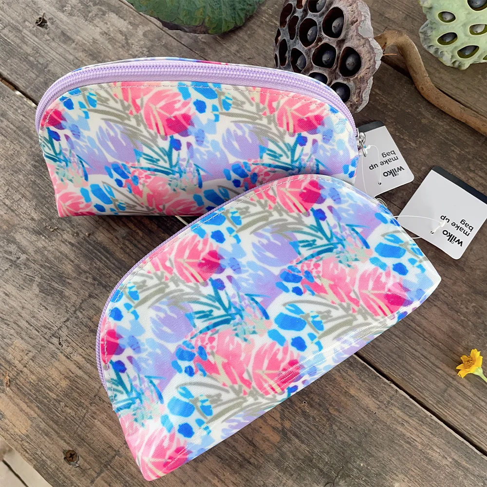 

Rural printed waterproof makeup bag, small size, portable and multifunctional travel storage bag