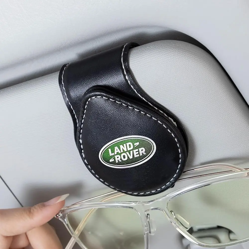 

Car Sunglass Holder, Eyeglass Holder Fit Land Rover Discovery Range Rover Sport Defender Land Cruiser LR2 3 4, Sunglass Hange