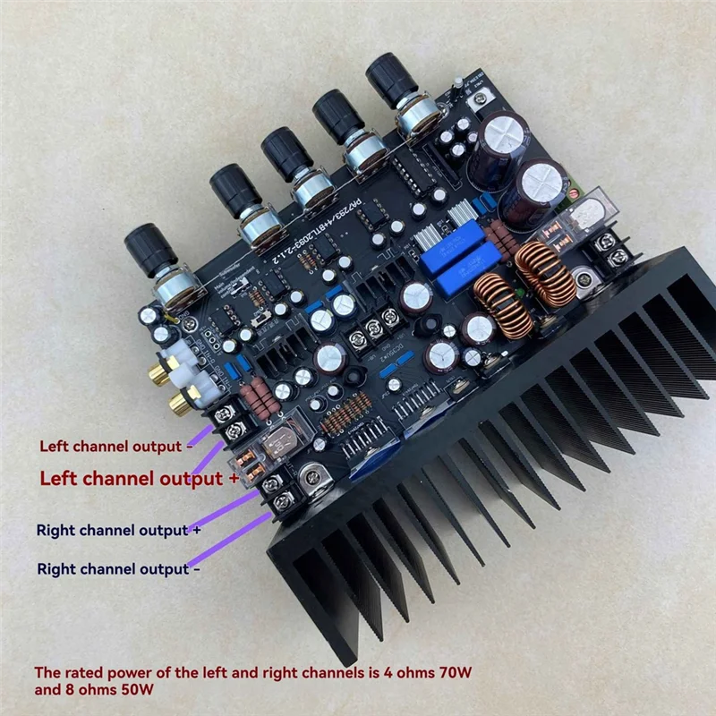 B27B BTL Output TDA7294/3 TDA7293/4 2.1 Channel HIFI Power Amplifier Board Digital Amplifier Subwoofer