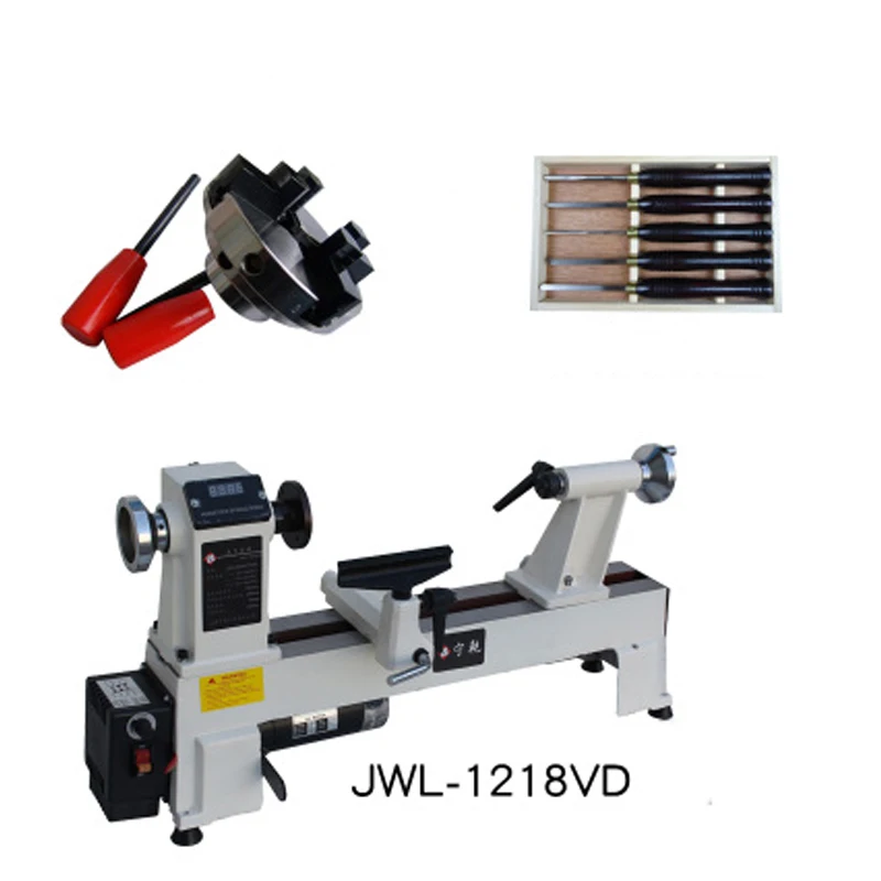 Standard1basic configuration version with chuck and turing tool small wood lathe machine