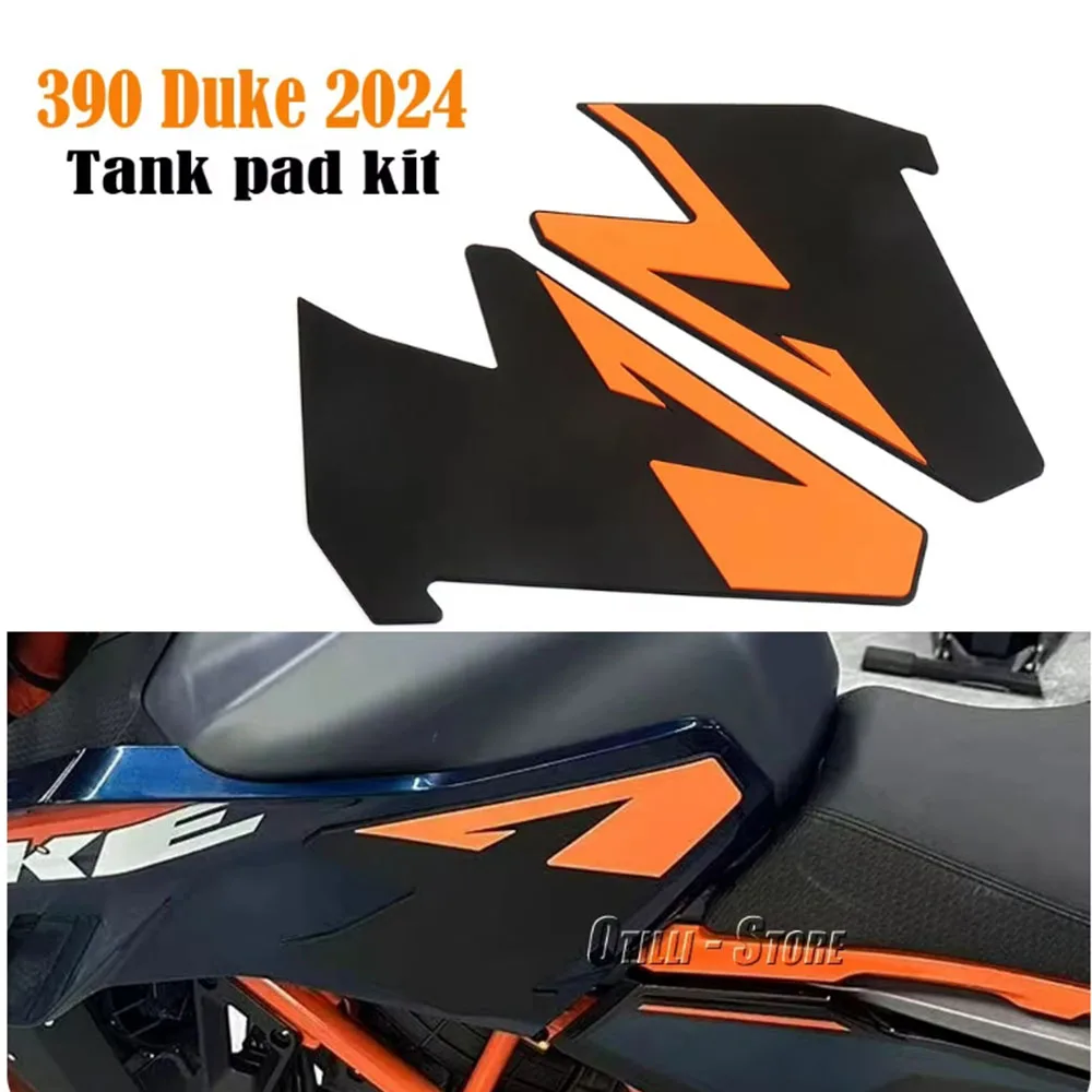 Motorcycle Accessories Side Fuel Tank Pads Protector Stickers Knee Grip Traction Pad For 390 Duke 390Duke 390 DUKE 2024