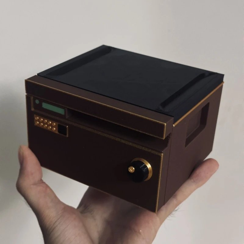 Game Delta Force Cosplay Prop Little Free Safe Box PLA Storage Locker Model Ornament Accessories Decoration Gift