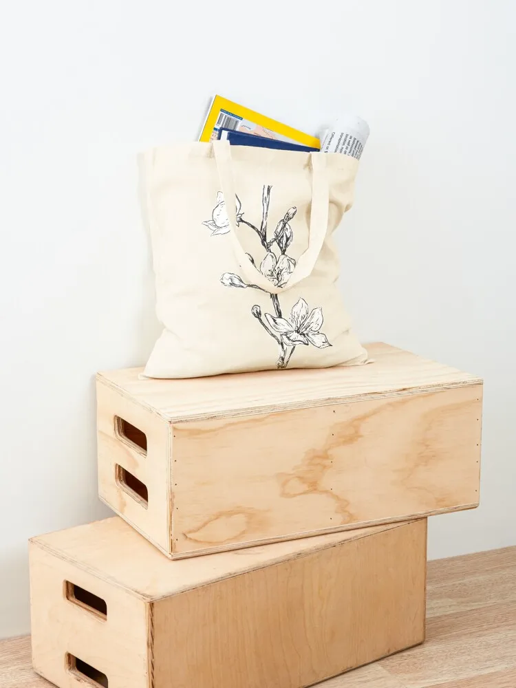 A Single Twig Tote Bag Handbags women reusable shopping bag women bag tote bags cloth bags