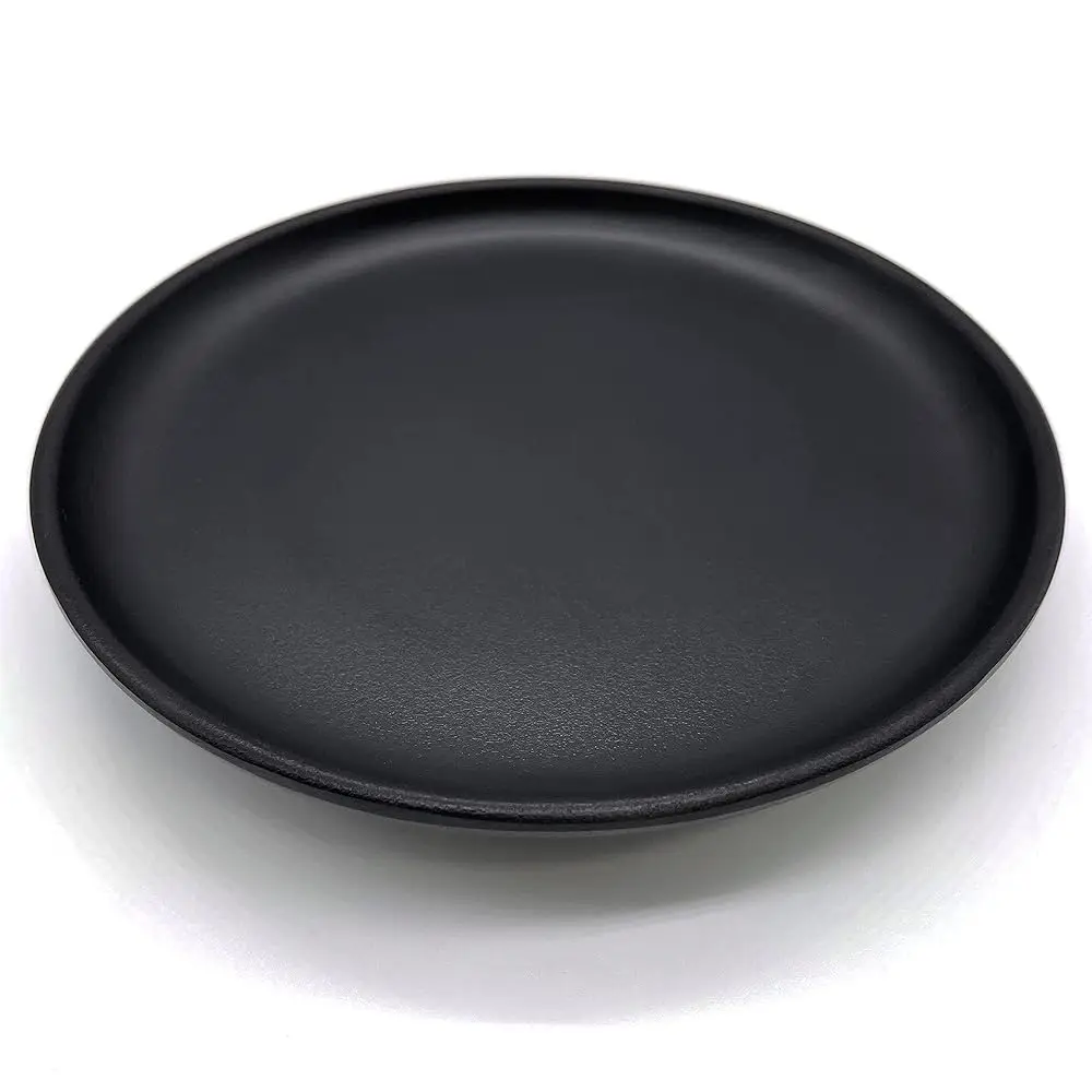 

Поднос-органайзер для украшений: для туалетного столика, для хранения ожерелий и браслетов, для свадеб и вечеринок, для женщин и девушек, круглый, матовый черный