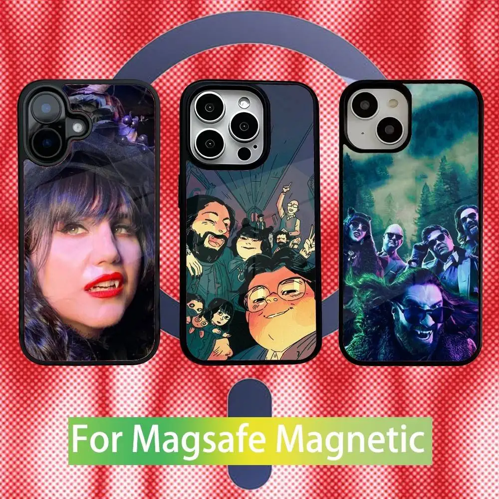 

Чехол для телефона What We Do in the S-Shadows для iPhone 17,16,15,14,13,12,11 Pro,Max,Plus,Mini,Air,E Magnetic Magsafe Cover